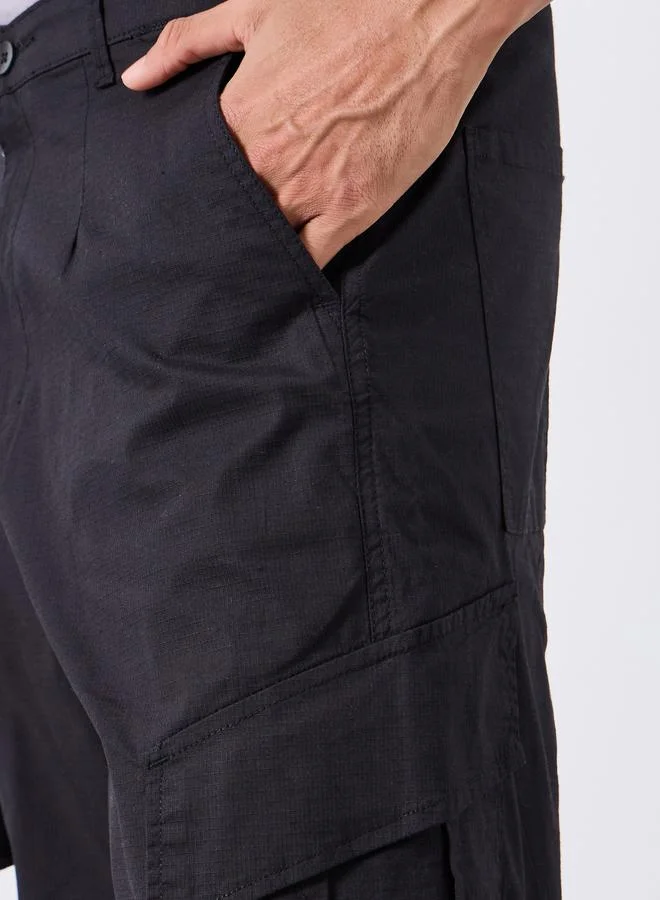 ستايلي بنطال كارغو رجالي فضفاض